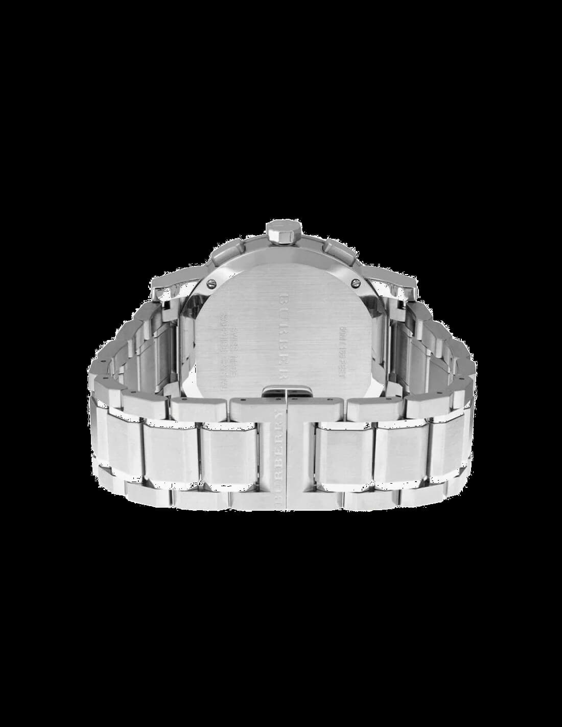 Montre Burberry BU9351 homme détail cadran noir