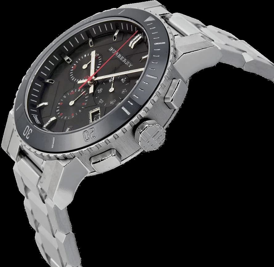 Montre Burberry BU9380 homme vue de profil