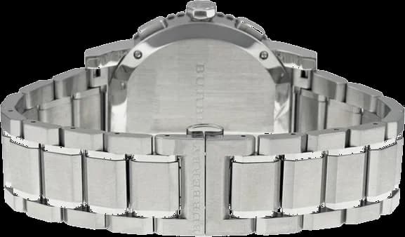 Montre Burberry BU9380 homme détail cadran noir