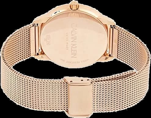 Montre Calvin Klein K3M21621 femme détail cadran noir