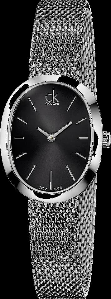 Montre Femme Calvin Klein Incentive K3P23121 Maille Milanaise Argentée