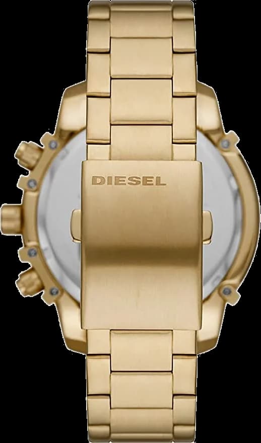 Montre Diesel DZ4573 homme détail cadran doré