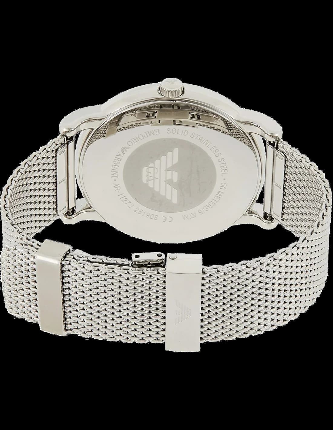 Montre Emporio Armani AR11272 homme détail cadran noir