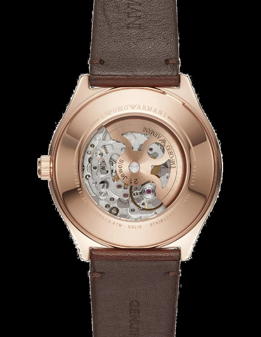 Montre Emporio Armani AR60005 homme vue de profil