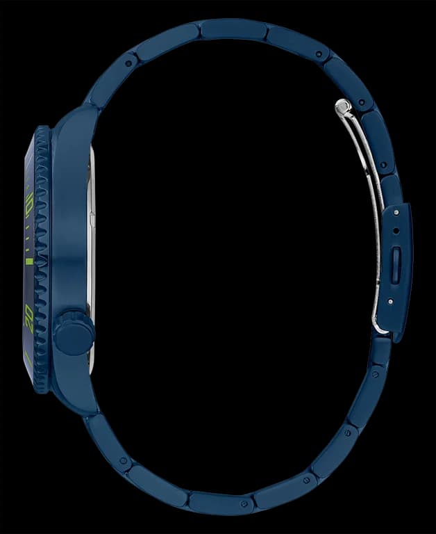 Montre Guess GW0488G4 homme verso boîtier bleu