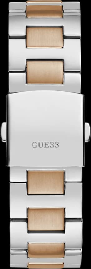 Montre Guess GW0703G4 homme verso boîtier bicolore