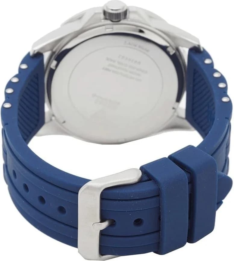 Montre Guess W0366G2 homme détail cadran bleu