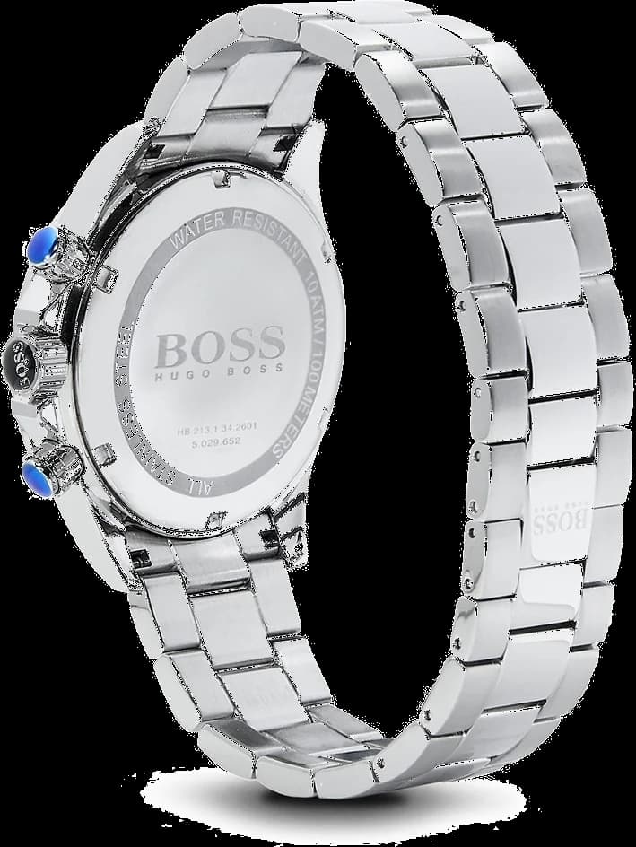 Montre Hugo Boss 1512962 homme détail cadran argent