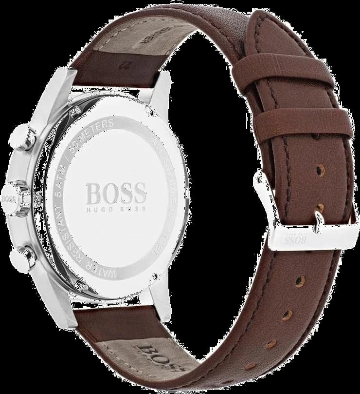 Montre Hugo Boss 1513494 cadran noir chiffres arabes chronographe sport quartz