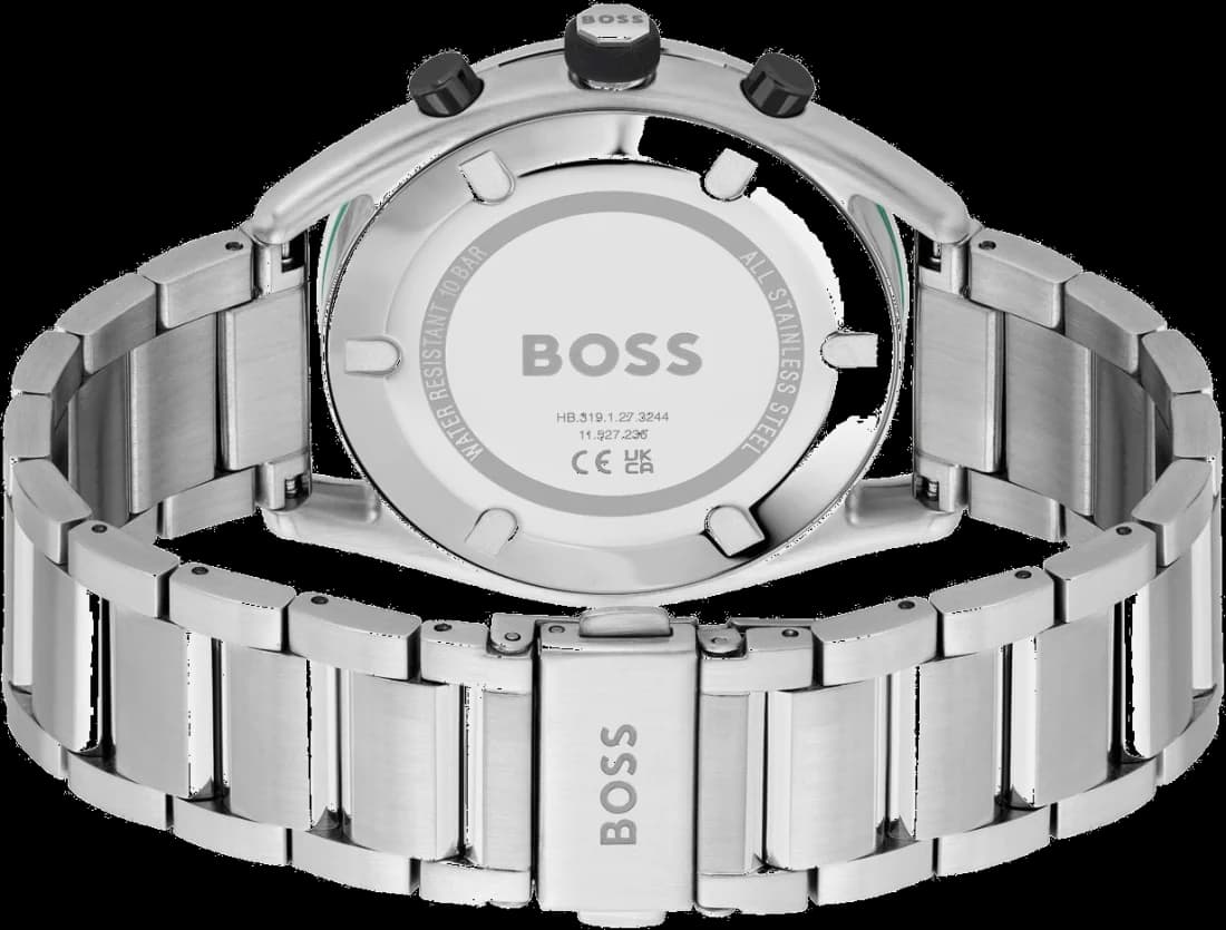Montre Hugo Boss 1514023 homme verso boîtier argent