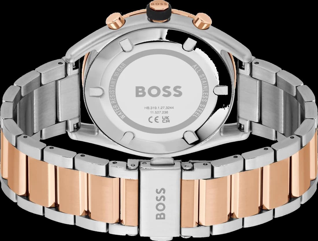 Montre Hugo Boss 1514026 homme détail cadran bleu