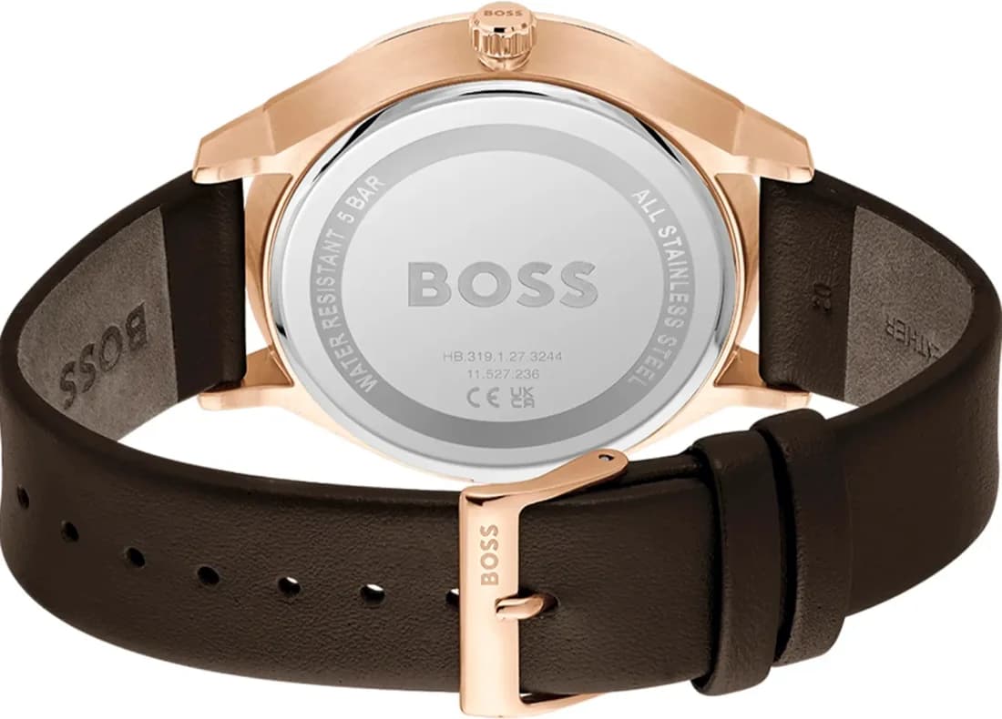 Montre Hugo Boss 1514103 homme détail cadran bleu