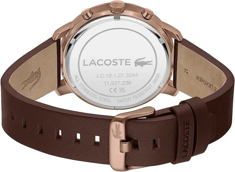 Montre Lacoste 2011257 homme détail cadran noir