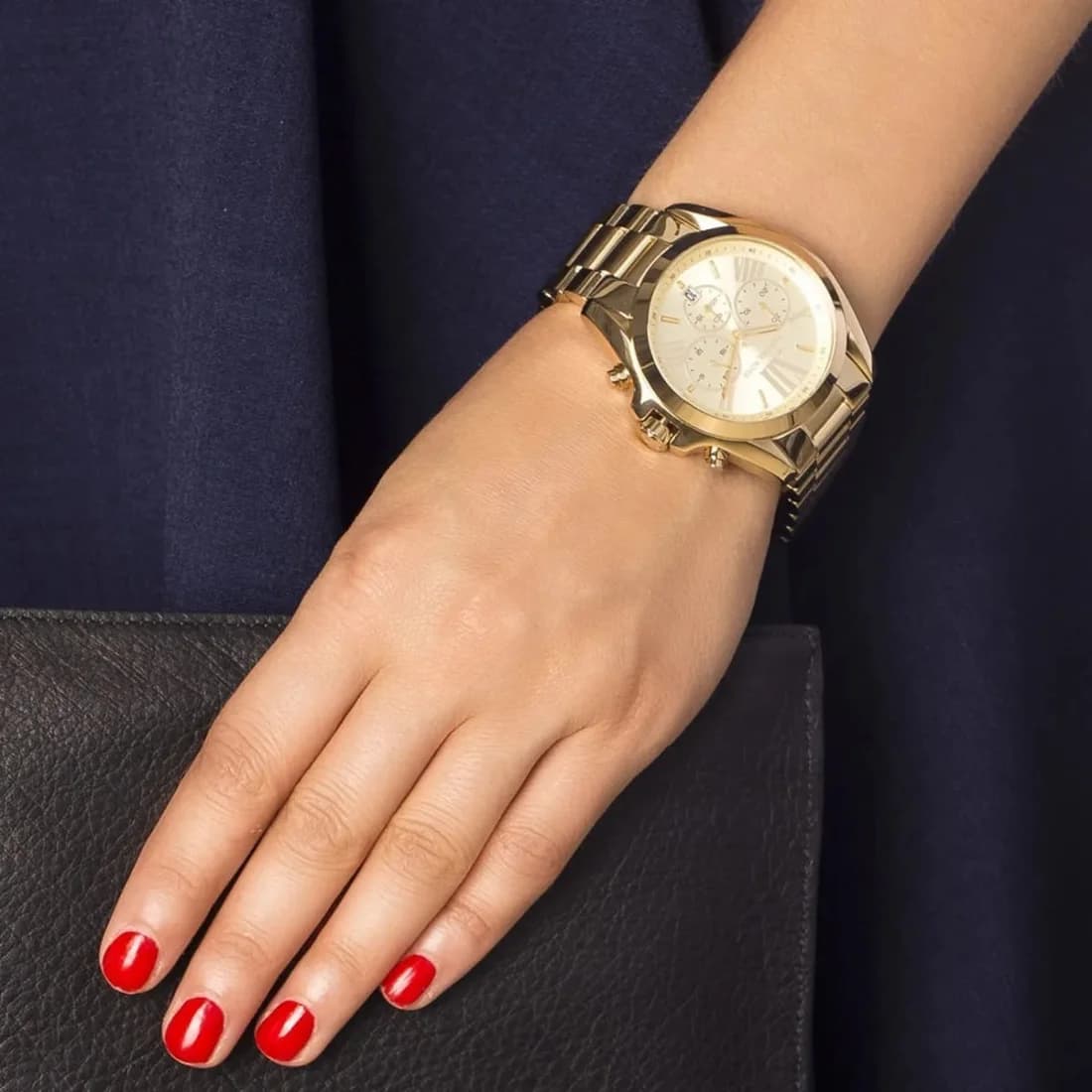 Montre Michael Kors MK5605 femme verso boîtier or
