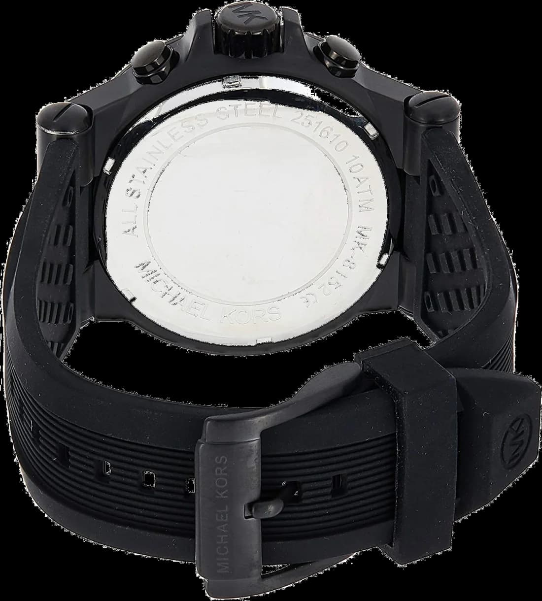 Montre Michael Kors MK8152 homme détail cadran noir