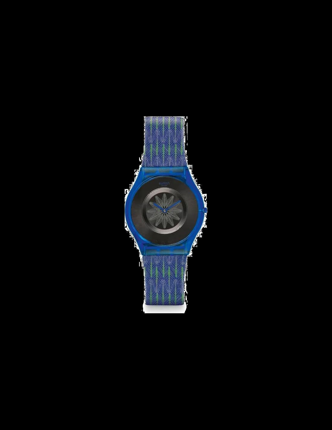 Montre Femme Swatch For the Love of Pattern SFS102  Bleu