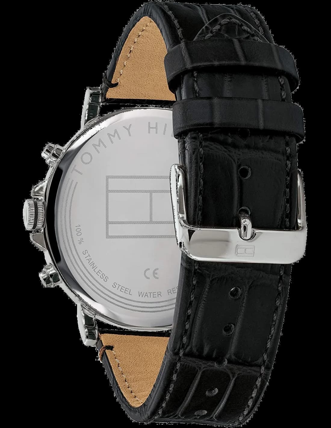 Montre Tommy Hilfiger 1710381 homme détail cadran noir