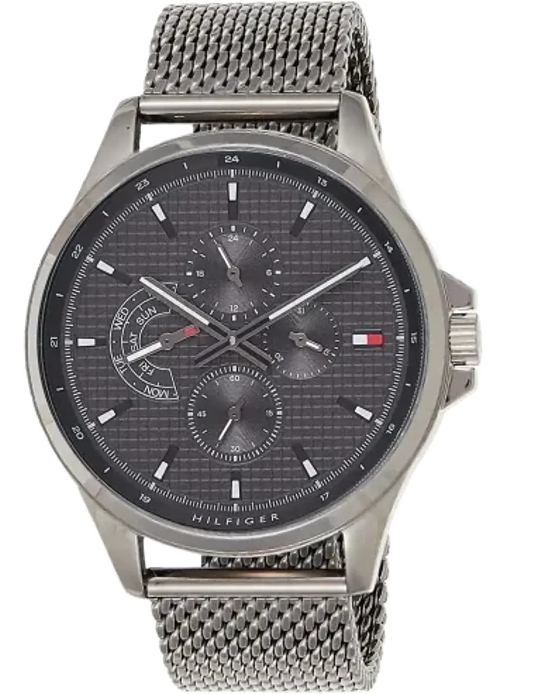 Montre Homme Tommy Hilfiger 1791613 bracelet maille milanaise
